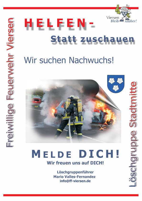 Wir suchen Nachwuchs